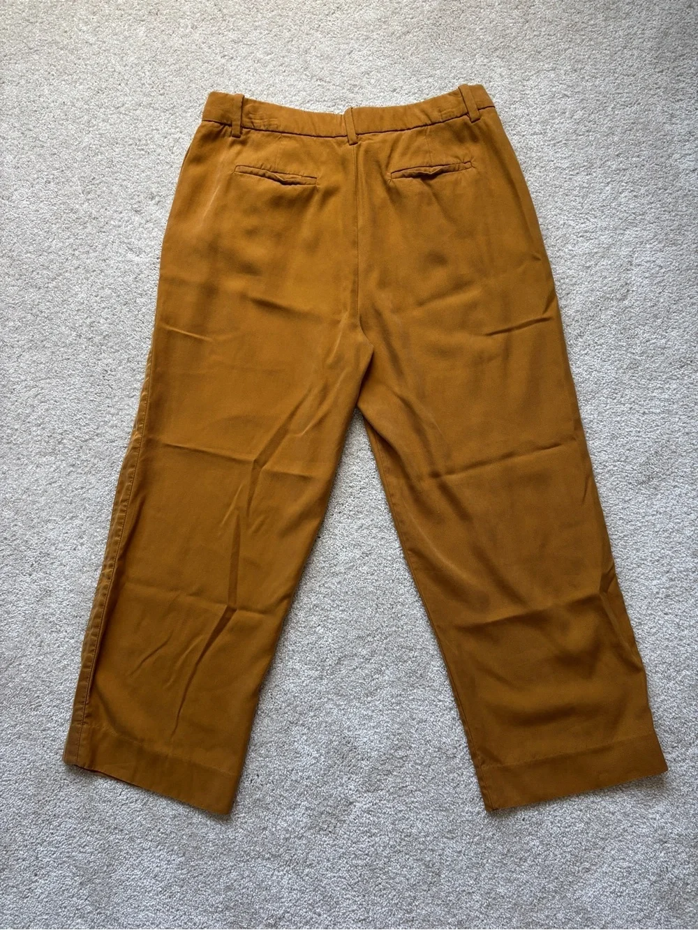 J. Crew Women's Mustard Trousers